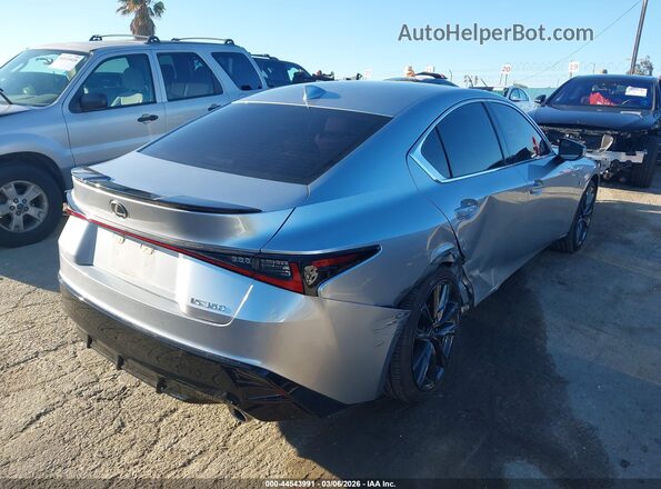 JTHGZ1B21P5059689 2023 LEXUS IS 350 Silver უკანა მარჯვენა