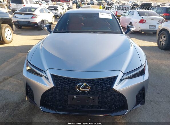 JTHGZ1B21P5059689 2023 LEXUS IS 350 Silver უკანა სალონის ხედი