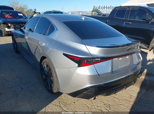 JTHGZ1B21P5059689 2023 LEXUS IS 350 Silver უკანა მარცხენა