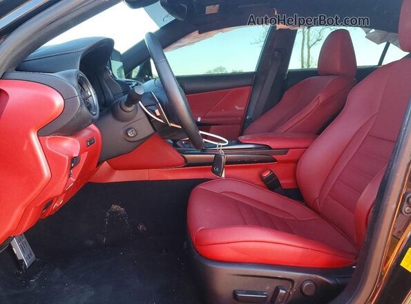 JTHGZ1B22S5085789 2025 LEXUS IS Black Вид салону спереду