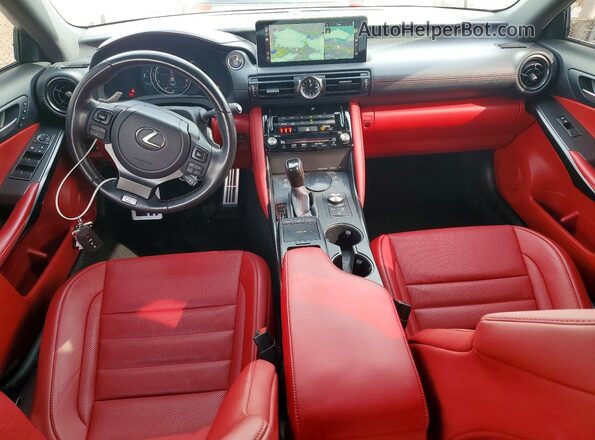 JTHGZ1B23P5069270 2023 LEXUS IS White Dashboard view