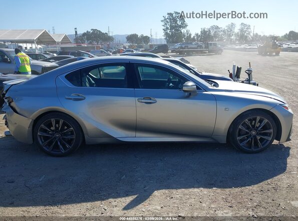 JTHGZ1B24M5044597 2021 LEXUS IS 350 Silver Vista interior trasera