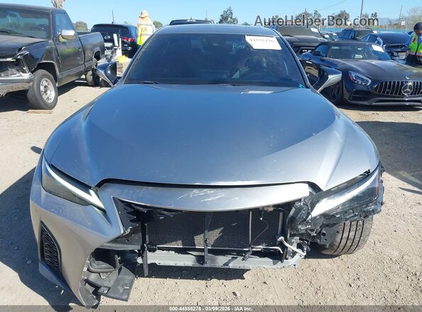JTHGZ1B24M5044597 2021 LEXUS IS 350 Silver Vista del cuadro de instrumentos