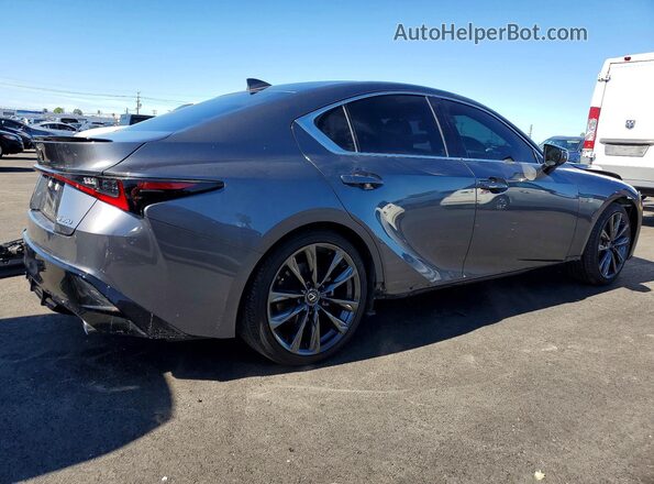 JTHGZ1B24N5054032 2022 LEXUS IS Gray Հետևի աջ