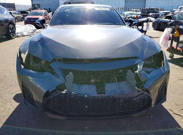 JTHGZ1B24N5054032 2022 LEXUS IS Gray Դիմացի տեսք