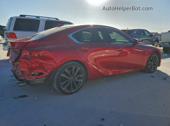 JTHGZ1B24R5077249 2024 LEXUS IS Красный Задняя правая четверть