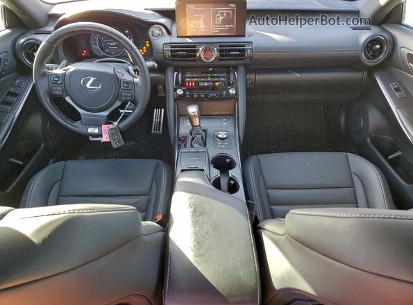 JTHGZ1B24R5077249 2024 LEXUS IS Красный Вид панели приборов