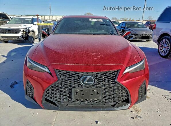 JTHGZ1B24R5077249 2024 LEXUS IS Красный Вид спереди