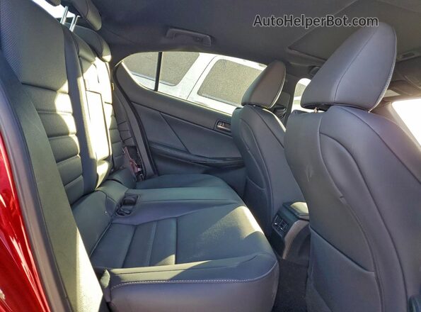 JTHGZ1B24R5077249 2024 LEXUS IS Красный Вид задних сидений