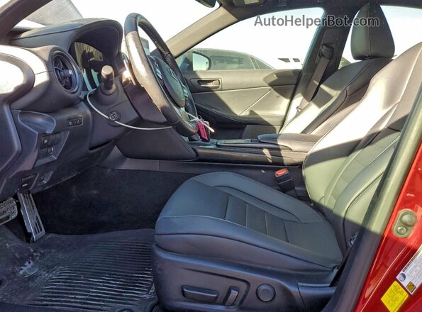 JTHGZ1B24R5077249 2024 LEXUS IS Красный Вид салона спереди
