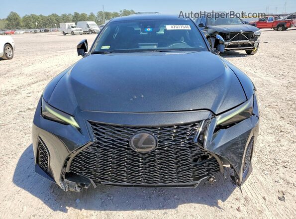 JTHGZ1B24R5077381 2024 LEXUS IS Black Front view