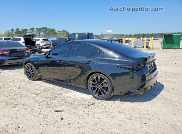 JTHGZ1B24R5077381 2024 LEXUS IS Black Rear left