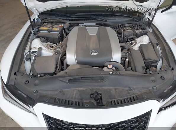 JTHGZ1B25N5052340 2022 LEXUS IS 350 Белый Вид сзади