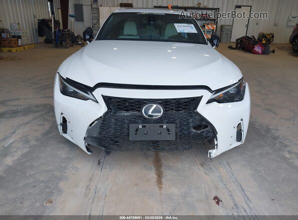 JTHGZ1B25N5052340 2022 LEXUS IS 350 Белый Вид спереди