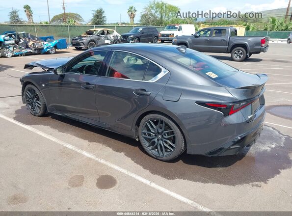 JTHGZ1B26M5041717 2021 LEXUS IS 350 Gray Tył lewy