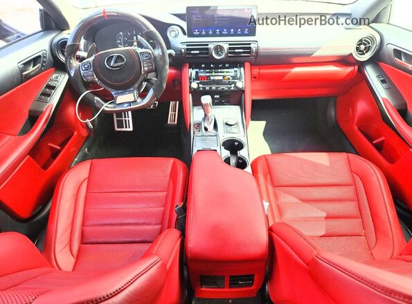 JTHGZ1B26P5064869 2023 LEXUS IS Gray Առջևի վահանակի տեսք