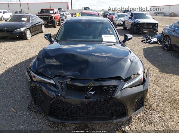 JTHGZ1B26R5075082 2024 LEXUS IS 350 Black Vista del cuadro de instrumentos