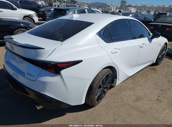 JTHGZ1B26S5092552 2025 LEXUS IS 350 White Trasero derecho