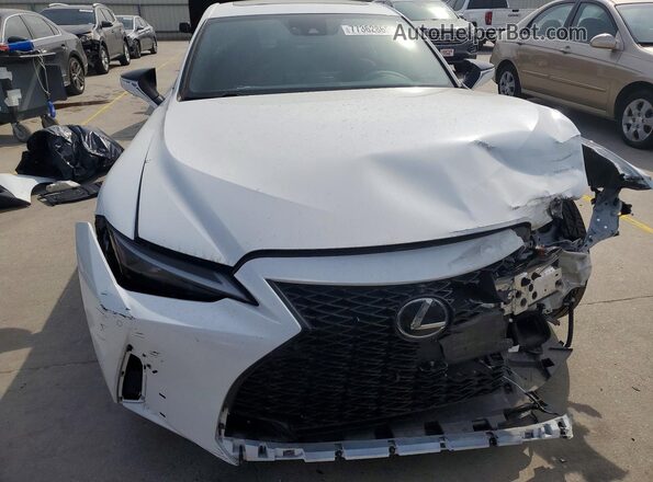 JTHGZ1B27P5062080 2023 LEXUS IS White წინა ხედი