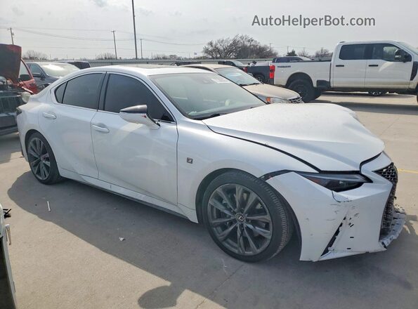 JTHGZ1B27P5062080 2023 LEXUS IS White წინა მარჯვენა