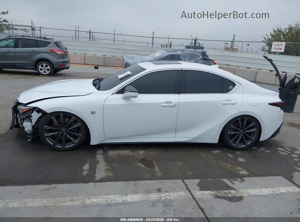 JTHGZ1B27P5069367 2023 LEXUS IS 350 White სალონის 360-გრადუსიანი ხედი