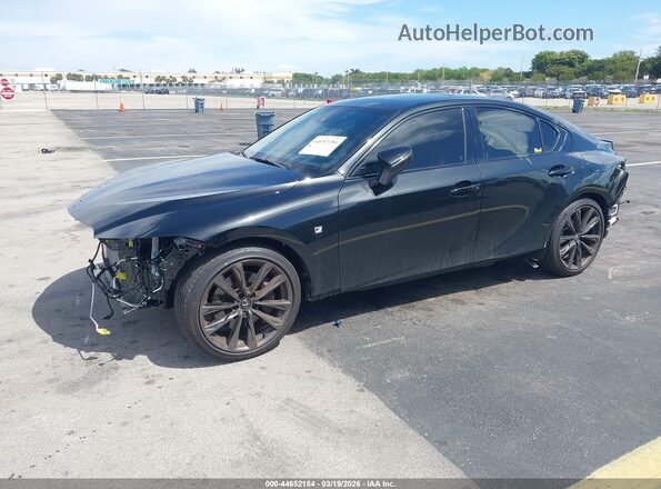 JTHGZ1B27S5088641 2025 LEXUS IS 350 Черный Передняя левая четверть