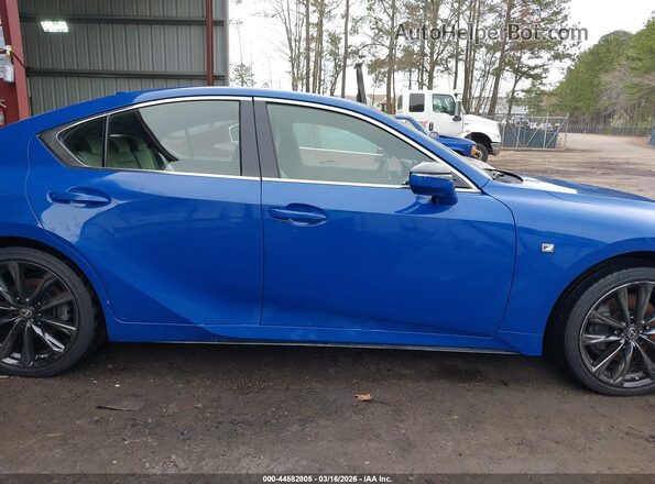 JTHGZ1B29N5049716 2022 LEXUS IS 350 Blue Սալոնի հետևի տեսք
