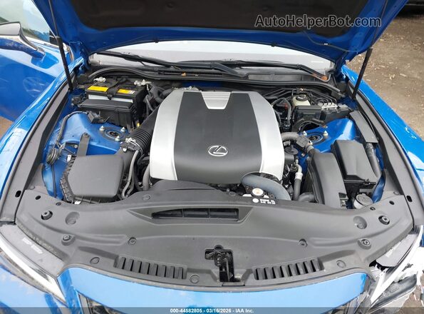 JTHGZ1B29N5049716 2022 LEXUS IS 350 Blue Հետևի տեսք