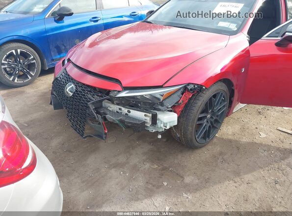 JTHGZ1B2XM5041283 2021 LEXUS IS 350 Maroon Դիմացի տեսք
