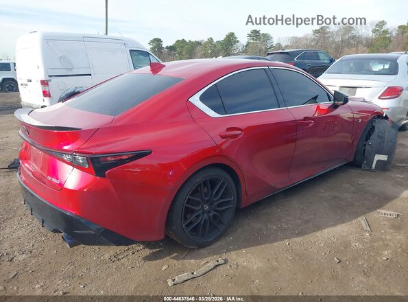 JTHGZ1B2XM5041283 2021 LEXUS IS 350 Maroon Հետևի աջ
