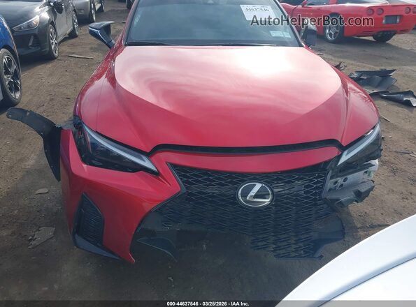 JTHGZ1B2XM5041283 2021 LEXUS IS 350 Maroon Առջևի վահանակի տեսք