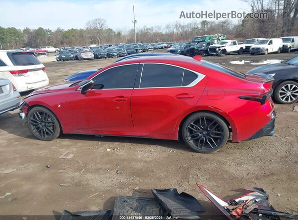 JTHGZ1B2XM5041283 2021 LEXUS IS 350 Maroon Սալոնի հետևի տեսք