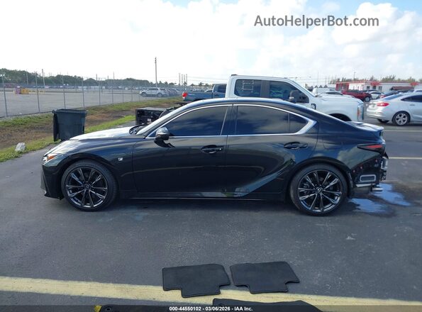 JTHGZ1B2XR5077210 2024 LEXUS IS 350 Black Widok wnętrza 360 stopni