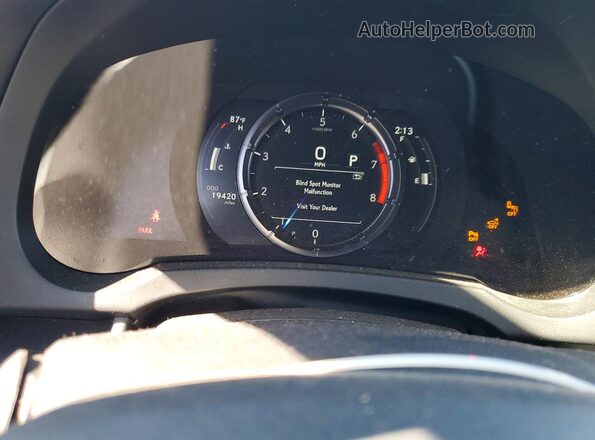 JTHGZ1B2XR5078843 2024 LEXUS IS Серый Вид щитка приборов