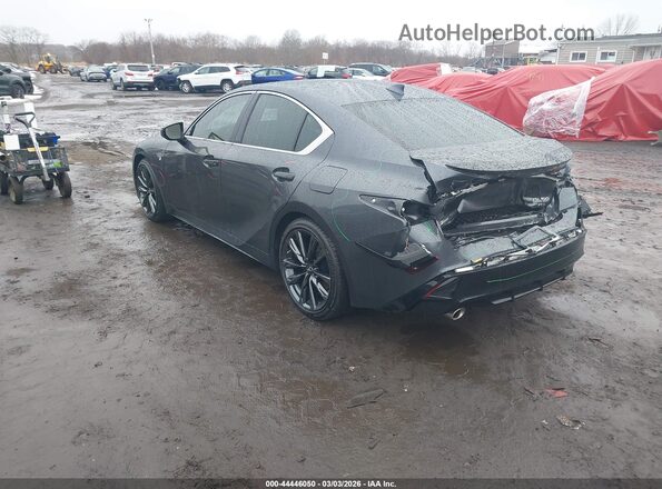JTHGZ1E23M5022862 2021 LEXUS IS 350 Gray Trasero izquierdo