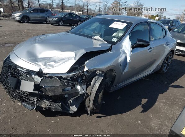 JTHGZ1E23S5044339 2025 LEXUS IS 350 Silver Przód lewy