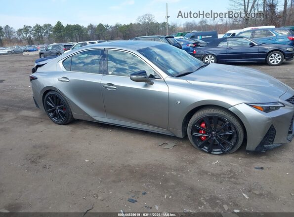 JTHGZ1E25P5030918 2023 LEXUS IS 350 Silver Սալոնի հետևի տեսք
