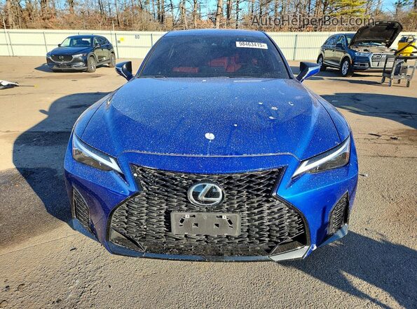JTHGZ1E25R5033899 2024 LEXUS IS Blue Вид спереду