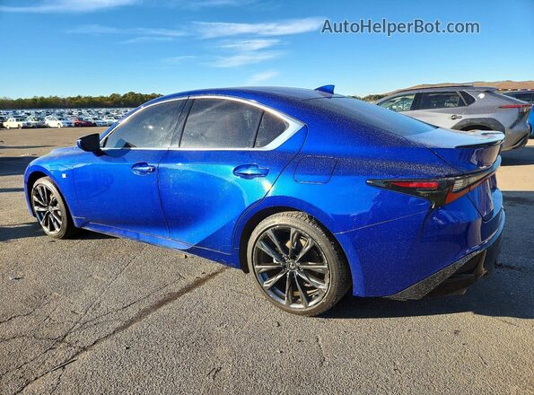 JTHGZ1E25R5033899 2024 LEXUS IS Blue Задня ліва чверть