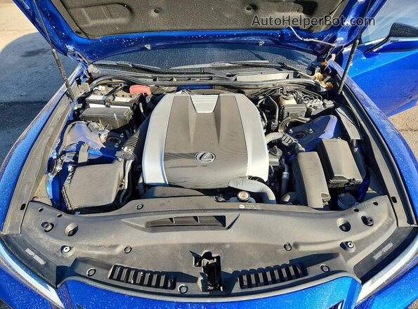 JTHGZ1E25R5033899 2024 LEXUS IS Blue Вид задньої частини салону