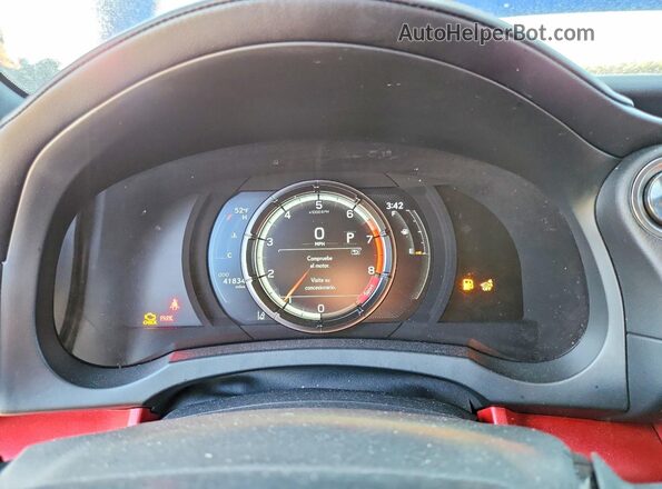 JTHGZ1E25R5033899 2024 LEXUS IS Blue Вид щитка приладів