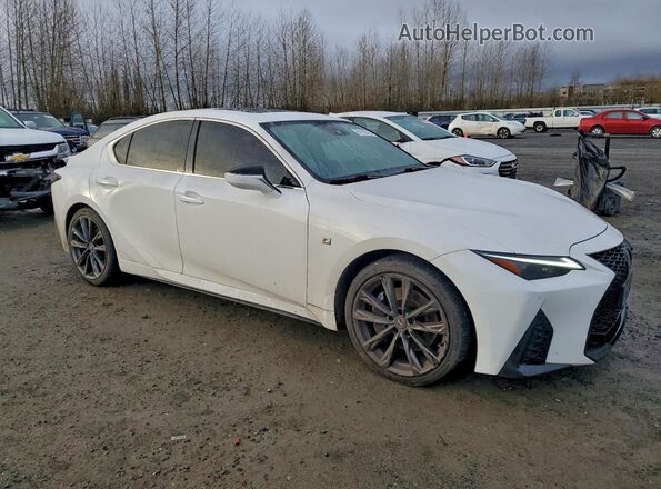 JTHGZ1E26P5029499 2023 LEXUS IS Белый Передняя правая четверть