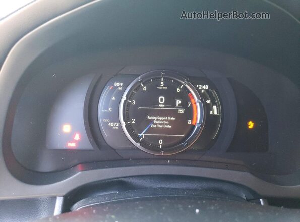 JTHGZ1E26S5039460 2025 LEXUS IS Black Widok zestawu wskaźników