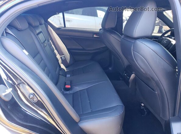 JTHGZ1E26S5039460 2025 LEXUS IS Black Widok tylnych siedzeń
