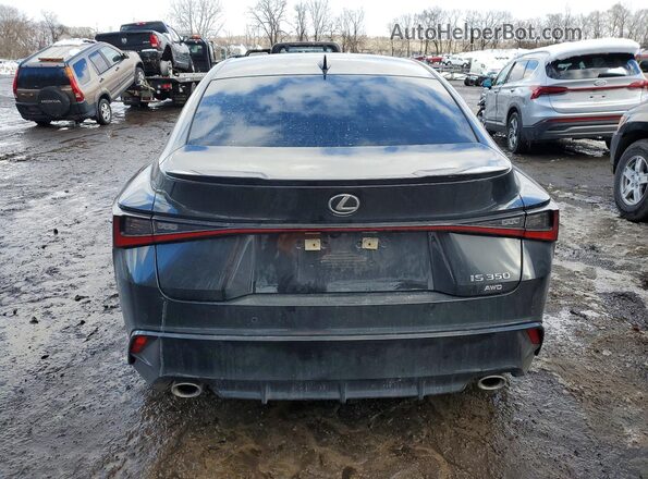 JTHGZ1E27R5038019 2024 LEXUS IS Black Вид ззаду