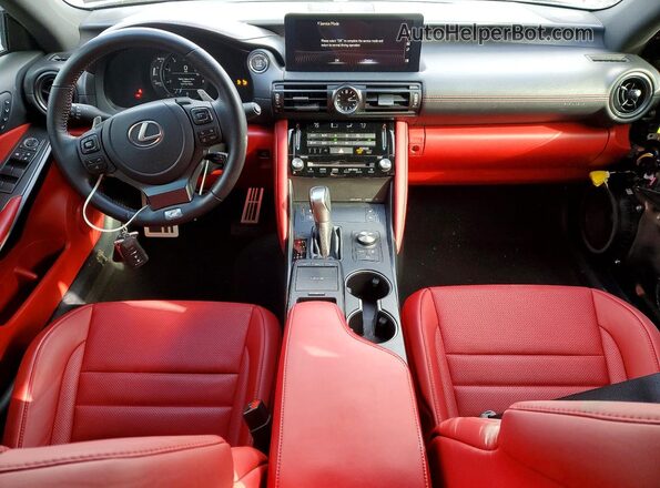 JTHGZ1E27R5038019 2024 LEXUS IS Black Вид панелі приладів