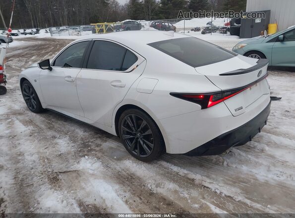 JTHGZ1E28M5022582 2021 LEXUS IS 350 White Rear left