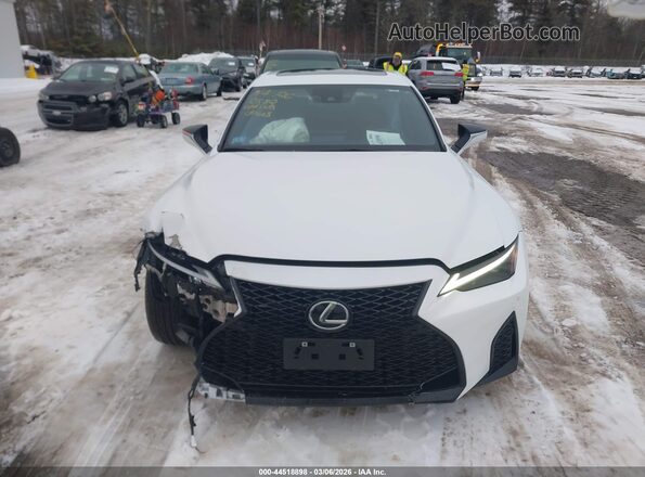 JTHGZ1E28M5022582 2021 LEXUS IS 350 White Rear interior view