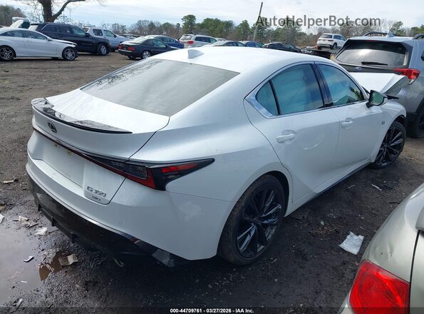 JTHGZ1E29P5030985 2023 LEXUS IS 350 Белый Задняя правая четверть