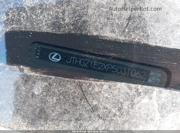 JTHGZ1E2XP5031062 2023 LEXUS IS 350 White 